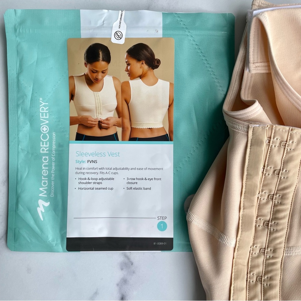 SMALL MARENA SLEEVELESS VEST - STYLE NO. FVNS - BRAND NEW - BEIGE